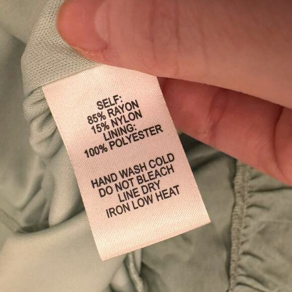 Lulus Muted Mint Green One Shoulder Ruffle Belted Party Dress Size S - Picture 11 of 13